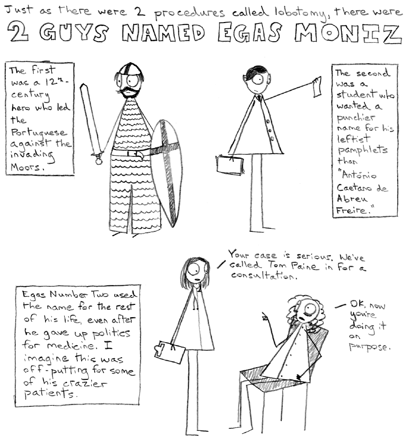 Two Guys Named Egas Moniz