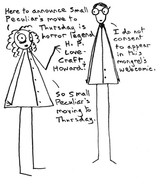 Loathsomely redolent of stick figures.